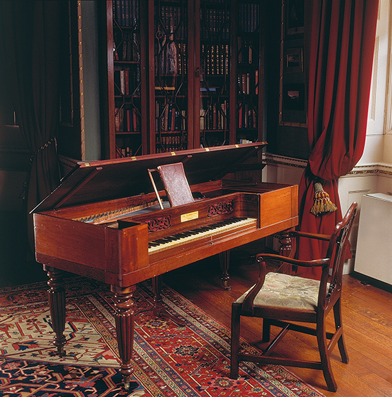 Elgar's Broadwood square piano