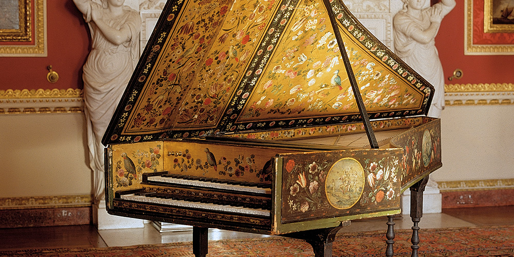 1623 Harpsichord, general view