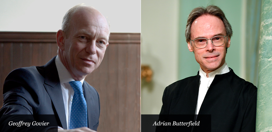 Geoffrey Govier and Adrian Butterfield
