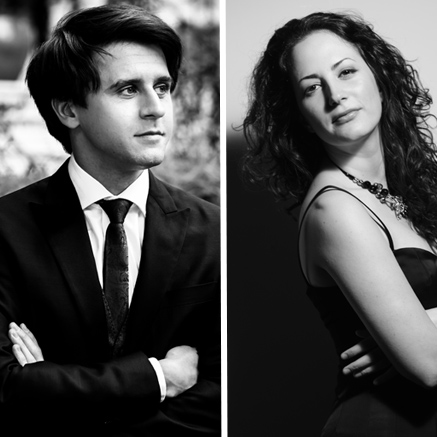 Milena Simovic and Vitaly Pisarenko
