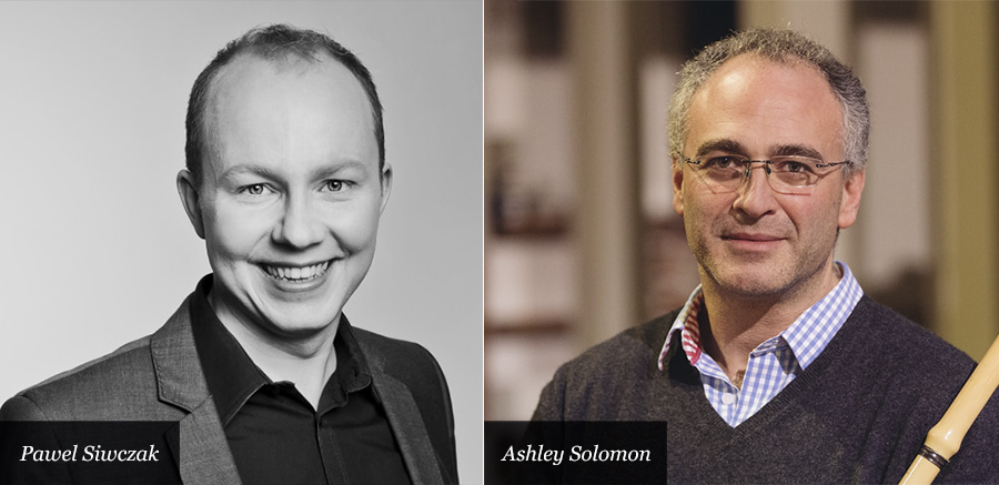 Ashley Solomon and Pawel Siwzcak