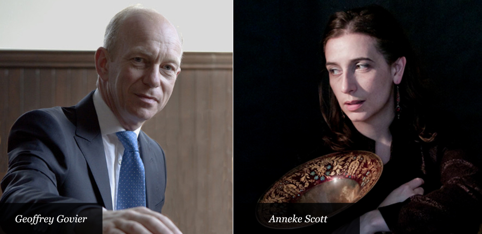 Anneke Scott and Geoffrey Govier