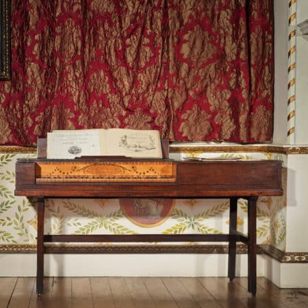 Small piano forte by Ganer, full view