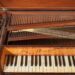 CC1792 Small piano forte by Ganer, keyboard view